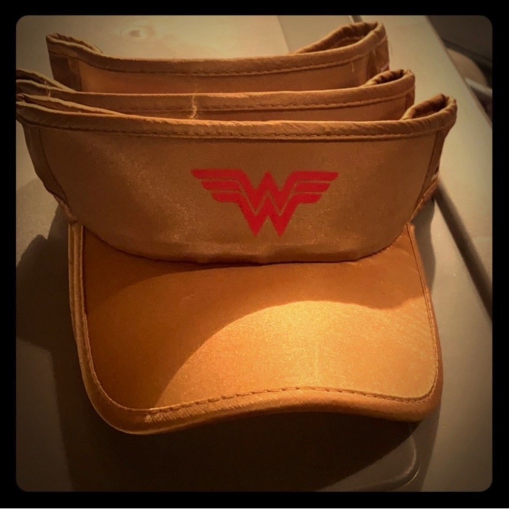 Wonder Woman visor lot of 4